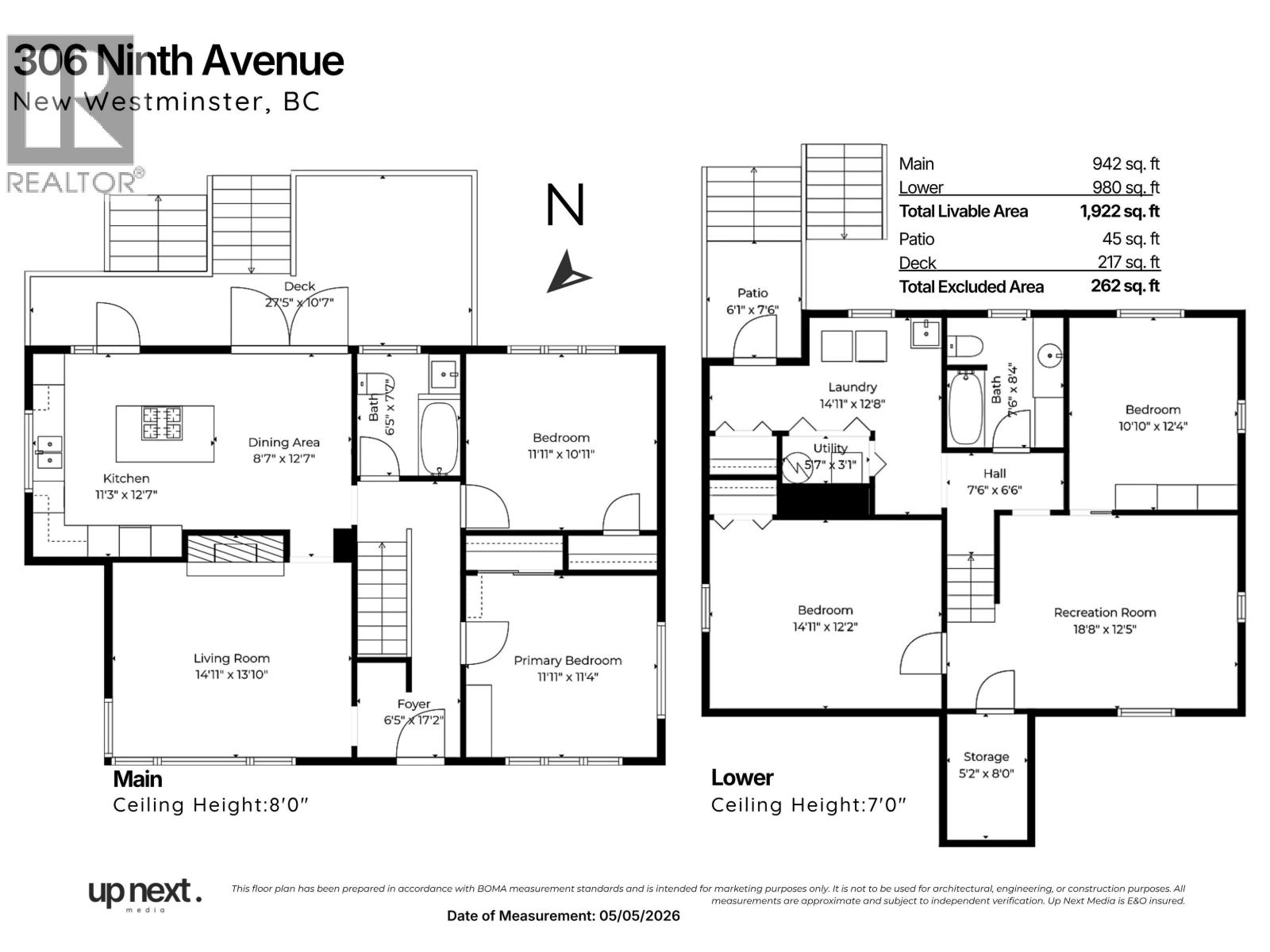 306 Ninth Avenue, New Westminster, British Columbia V3L 2A1 - Photo 33 - R3153050