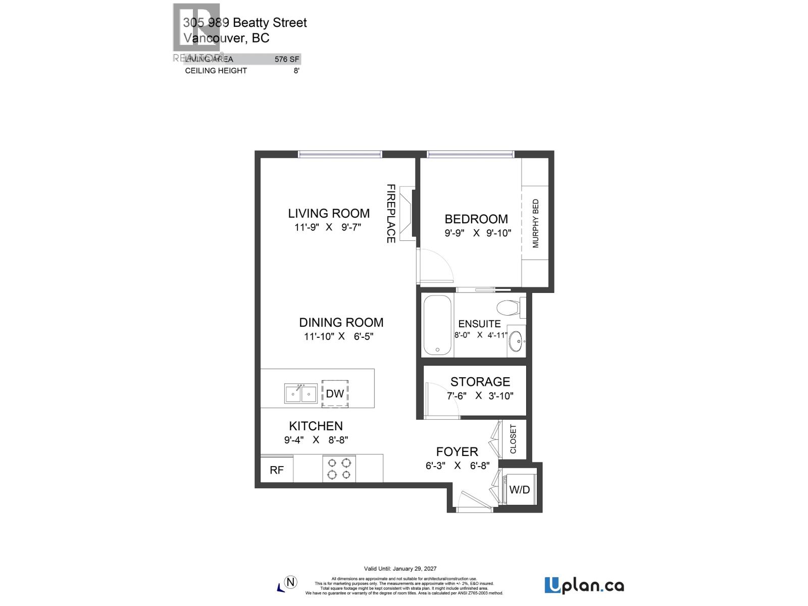 305 989 Beatty Street, Vancouver, British Columbia  V6Z 3C2 - Photo 25 - R3153079