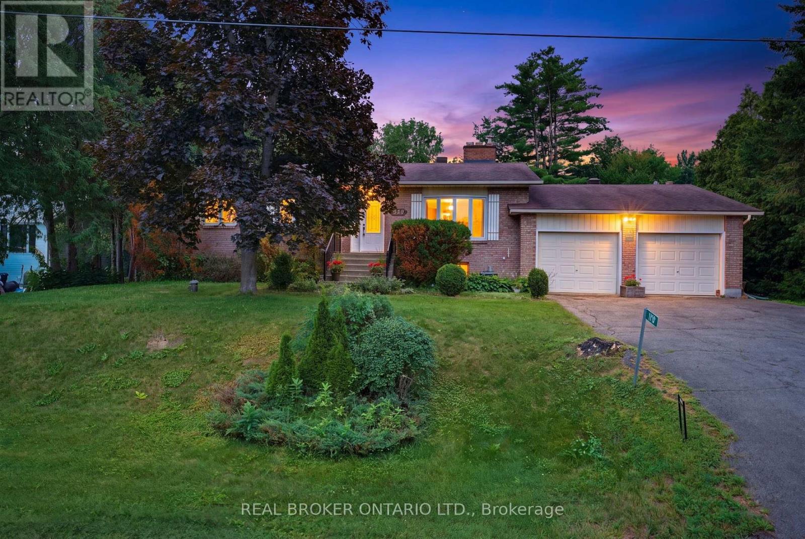 Wake up every morning to breathtaking views of the Gatineau Hills from your own private country abode on a 100 x 300 foot lot.  If you've been dreaming of space, privacy, and peaceful living without sacrificing convenience, this is the one. Just 20 minutes from Kanata, this charming 3-bedroom sidesplit is perfectly positioned in the sought-after, high-and-dry community of Buckham's Bay West. Tucked away on a quiet cul-de-sac, this is where country living meets everyday comfort. After a long day, you'll find yourself gravitating to the sunroom - your own peaceful retreat. Or just unwinding in the beautifully landscaped backyard, tending to the gardens, or escaping to the garage workshop. Set on an impressive, extra deep lot, the outdoor space offers exceptional privacy, sunshine, and endless room to enjoy. Inside, pride of ownership is evident throughout. Meticulously maintained and thoughtfully updated over the years, this home features an updated kitchen, furnace, windows, roof, and appliances-allowing you to move in with confidence. Two cozy wood fireplaces create inviting spaces to gather, while the family room is the perfect place to settle in for movie nights. The massive lower level boasts soaring ceilings, providing endless possibilities for a future recreation room, home gym, games room, or additional living space.Don't forget the lifestyle. Living in "The Bay" means spending your summers at nearby beaches, launching the boat for an evening on the water, or enjoying miles of snowmobile trails in the winter. It's a close knit community built around recreation, nature, and a slower pace of life.This isn't just a home - it's the easy lifestyle you've been waiting for. (id:48254)