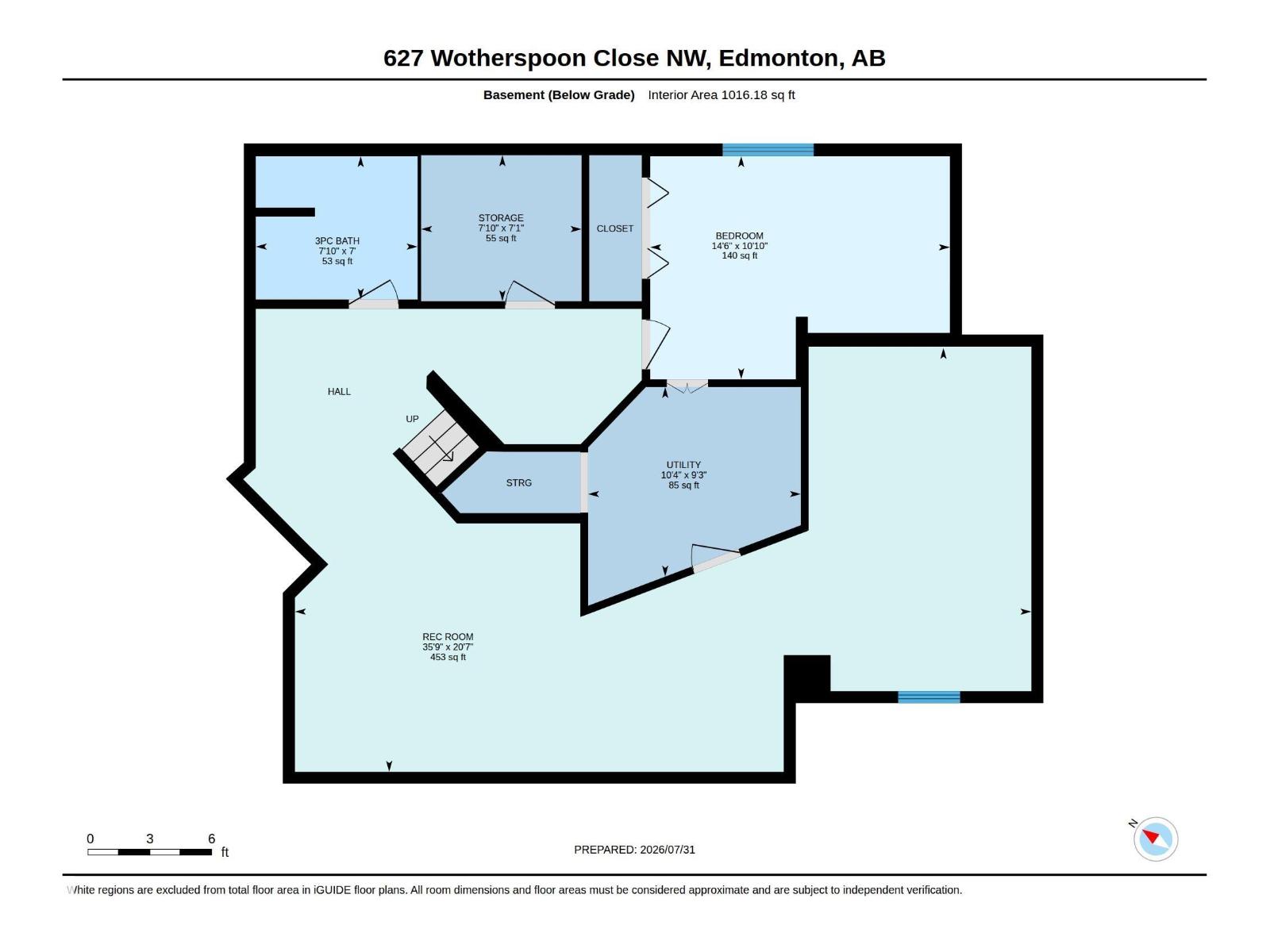 627 Wotherspoon Cl Nw, Edmonton, Alberta  T6M 2K2 - Photo 55 - E4502261