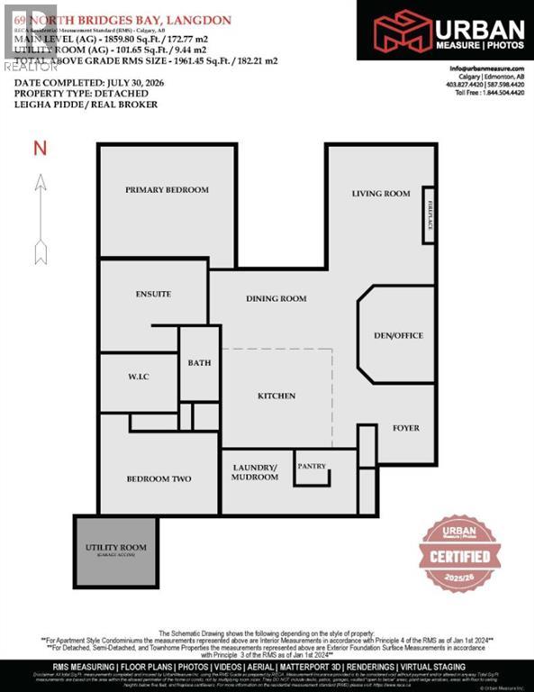 69 North Bridges Bay SW, Langdon, Alberta  T0J 1X3 - Photo 45 - A2333597