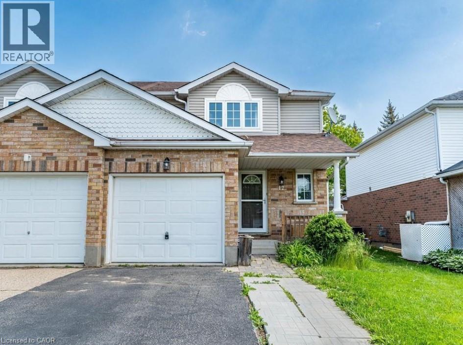 12 HACKBERRY Street, Kitchener, Ontario