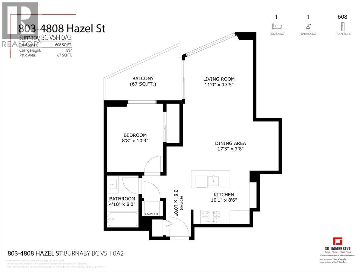 803 4808 Hazel Street, Burnaby, British Columbia  V5H 0A2 - Photo 31 - R3107320