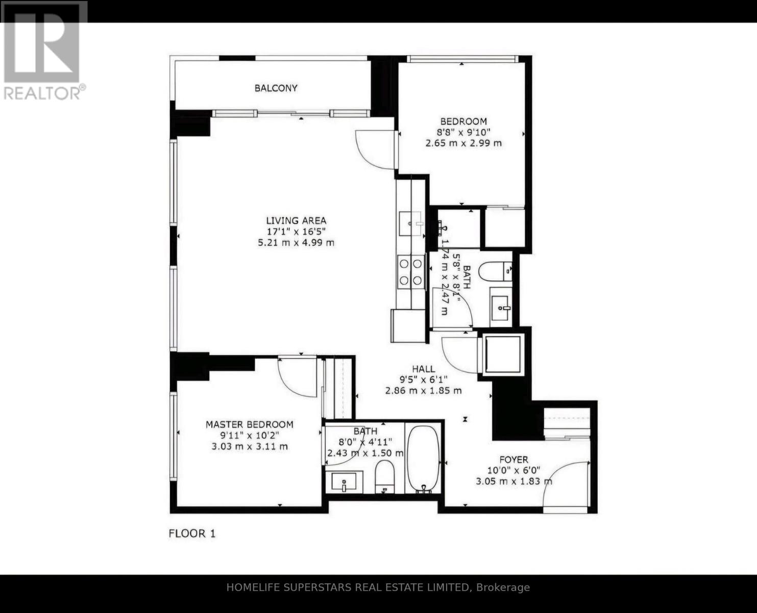 809 - 20 Thomas Riley Road W, Toronto, Ontario  M9B 0C3 - Photo 7 - W13642982