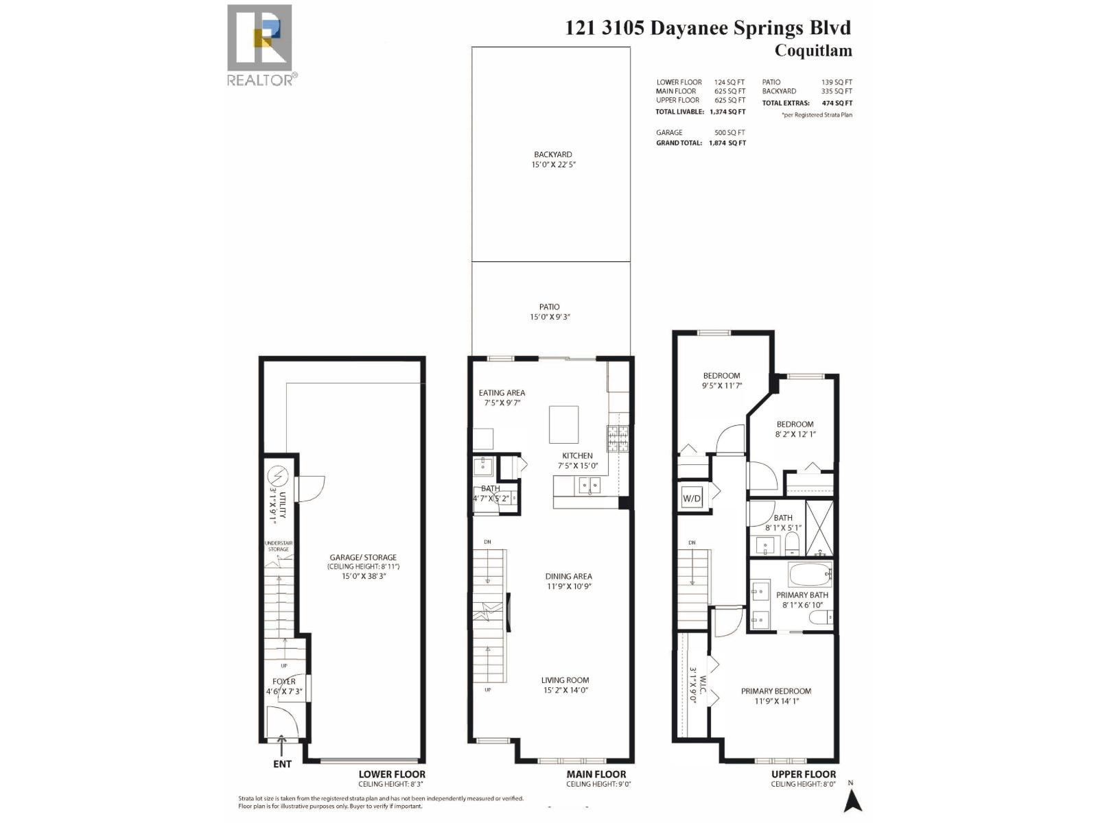 121 3105 Dayanee Springs Boulevard, Coquitlam, British Columbia  V3E 0C2 - Photo 23 - R3146471