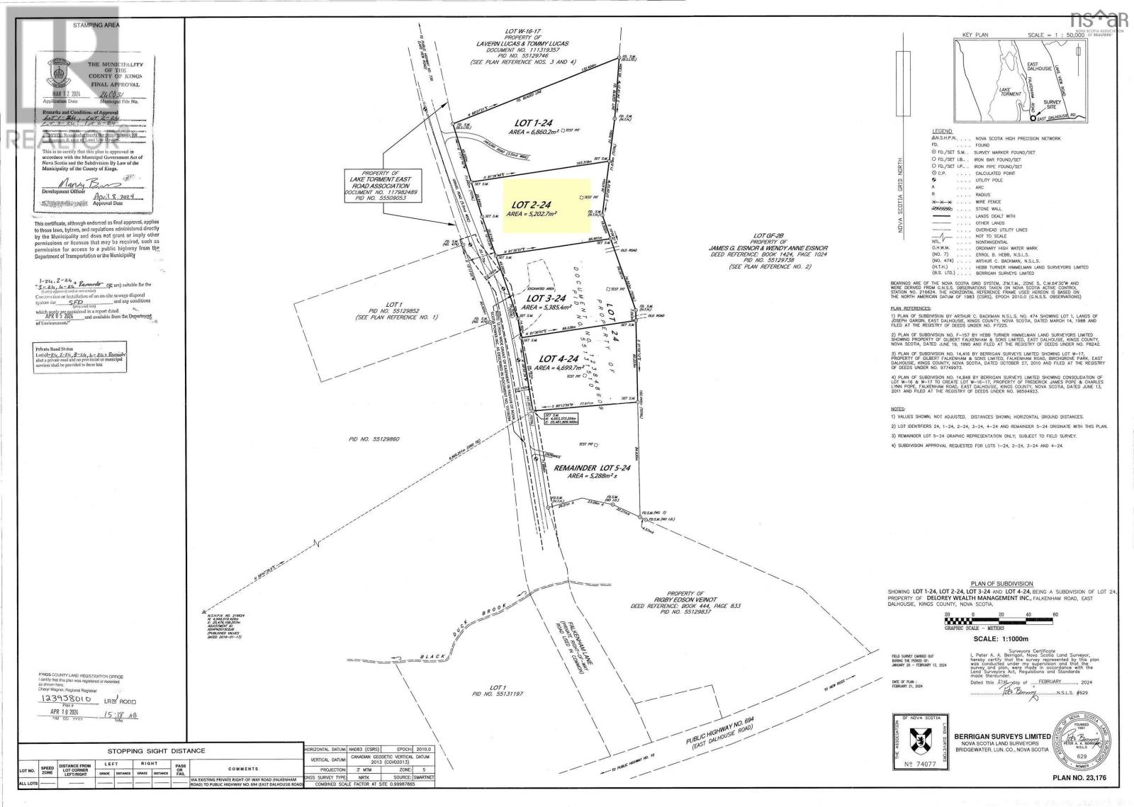 Lot 2-24 Falkenham Road, East Dalhousie, Nova Scotia