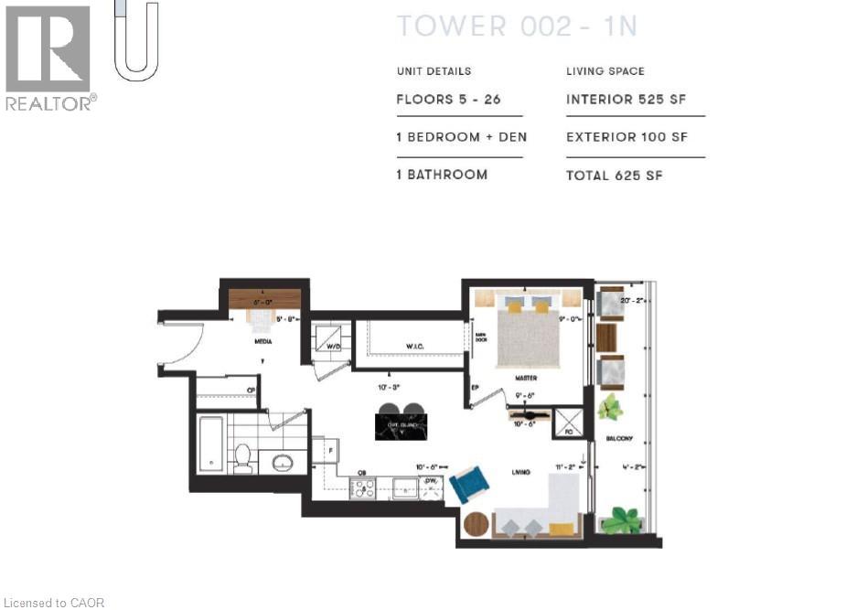 15 Wellington Street S Unit# 2604, Kitchener, Ontario  N2G 0E4 - Photo 29 - 40845101