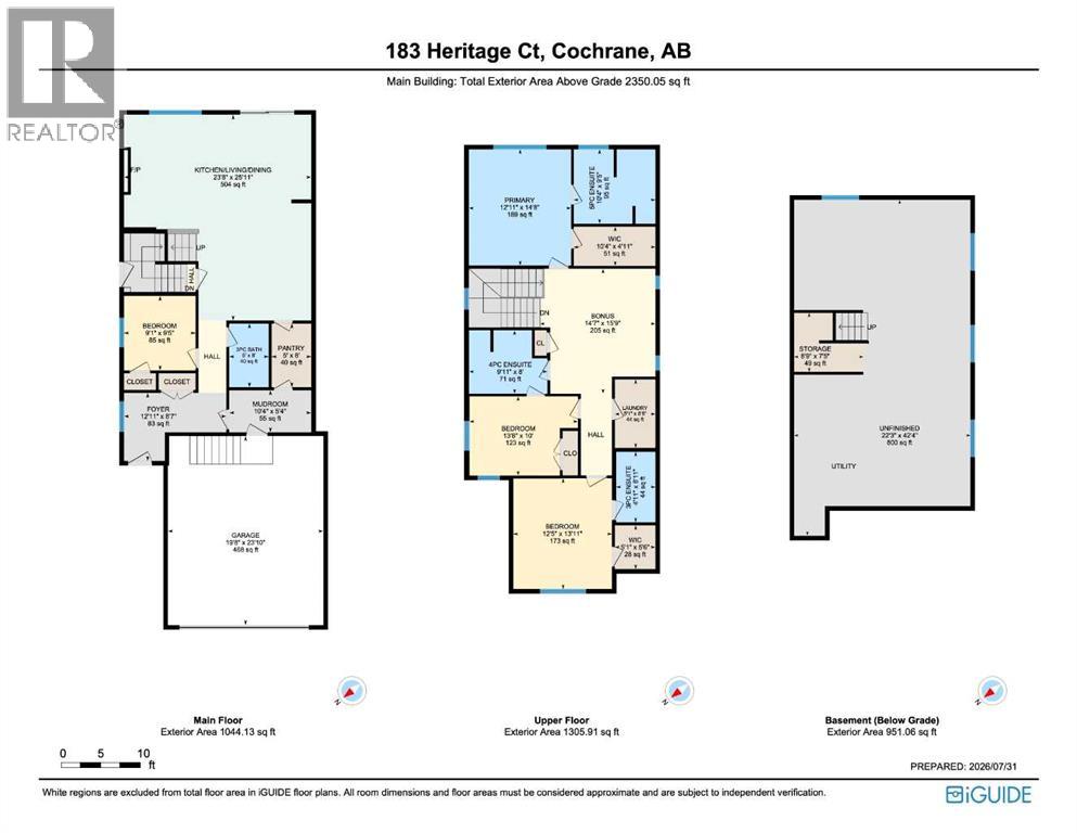 183 Heritage Court, Cochrane, Alberta  T4C 2N5 - Photo 4 - A2334122