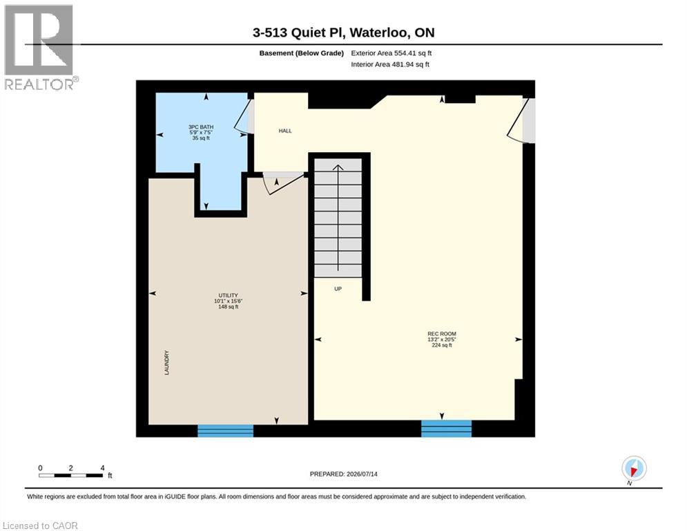 513 Quiet Place Unit# 3, Waterloo, Ontario  N2L 5L6 - Photo 38 - 40853510