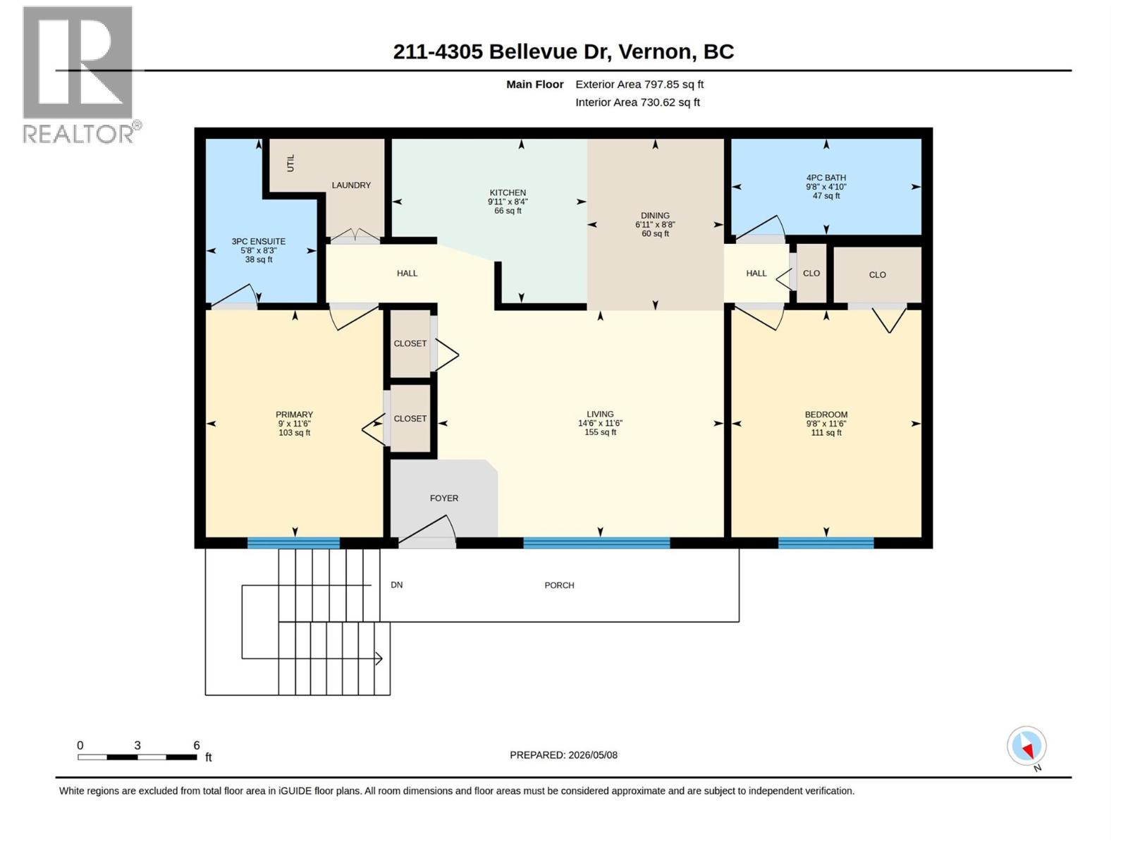 4305 Bellevue Drive Unit# 211, Vernon, British Columbia  V1T 9J2 - Photo 23 - 10387125