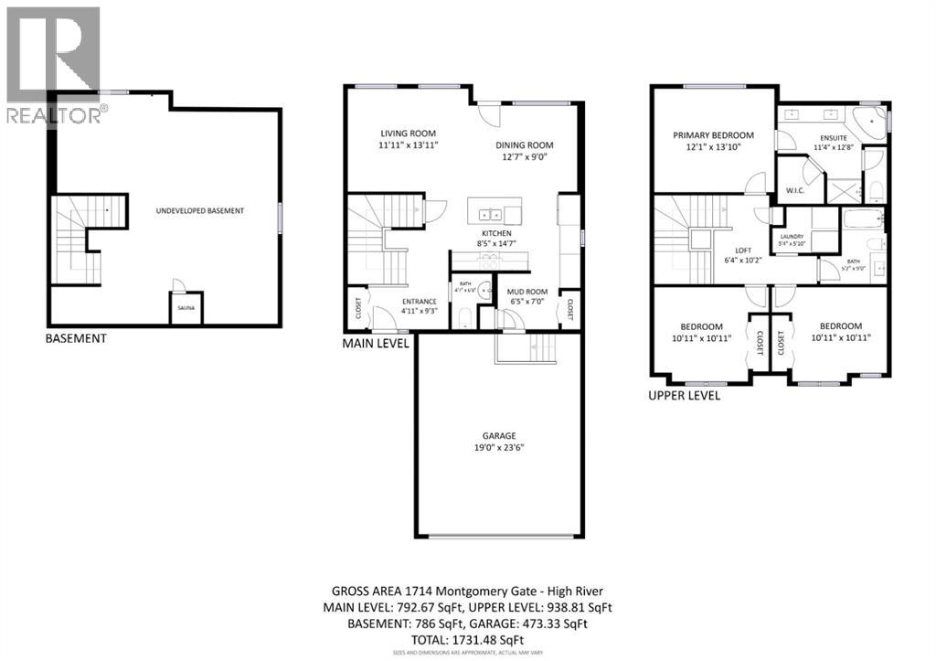 1714 Montgomery Gate SE, High River, Alberta  T1V 0H6 - Photo 2 - A2328177