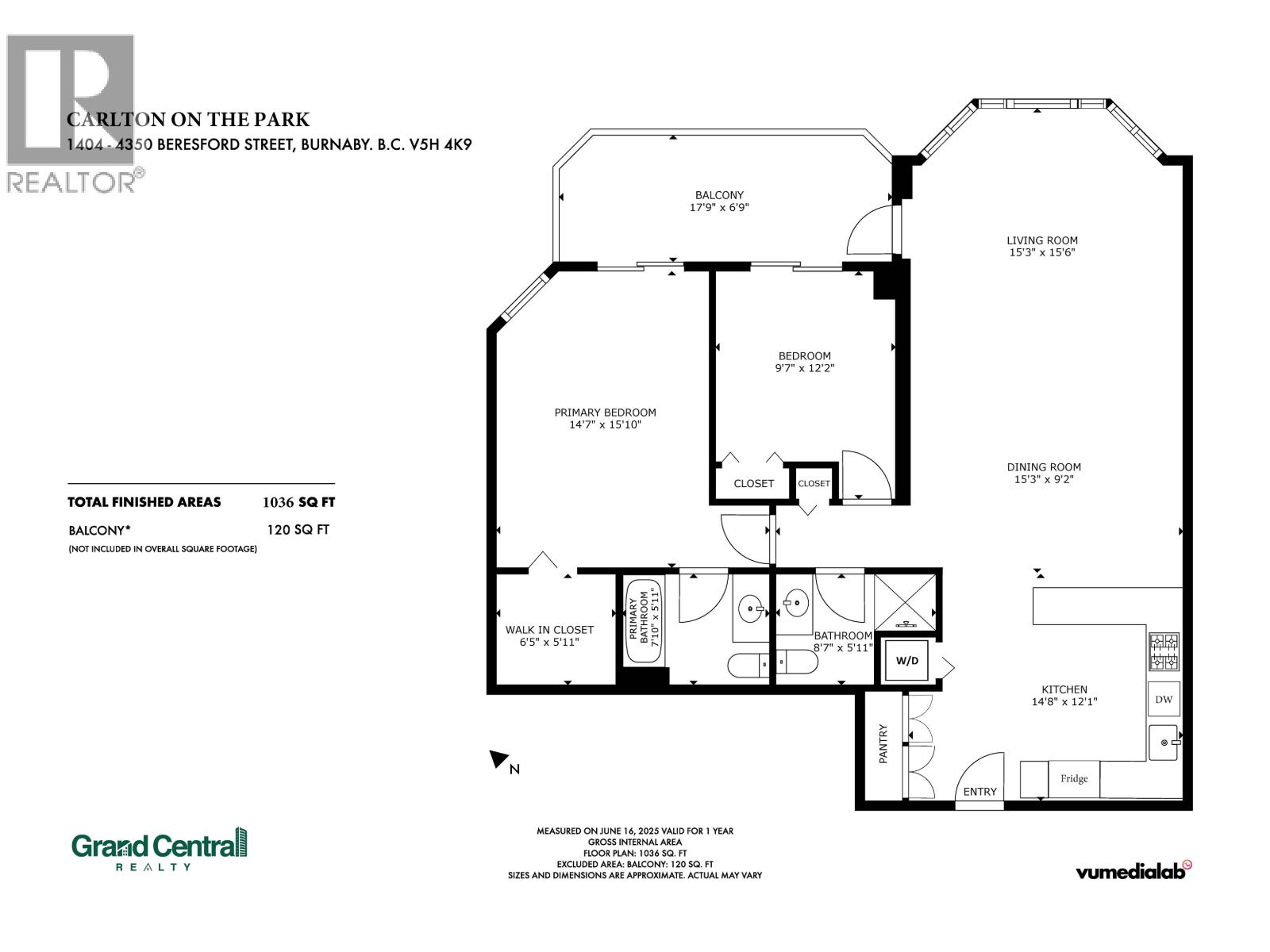 1404 4350 Beresford Street, Burnaby, British Columbia  V5H 4K9 - Photo 17 - R3153323