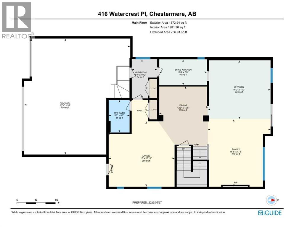 416 Watercrest Place, Chestermere, Alberta  T1X 2Y7 - Photo 42 - A2326532