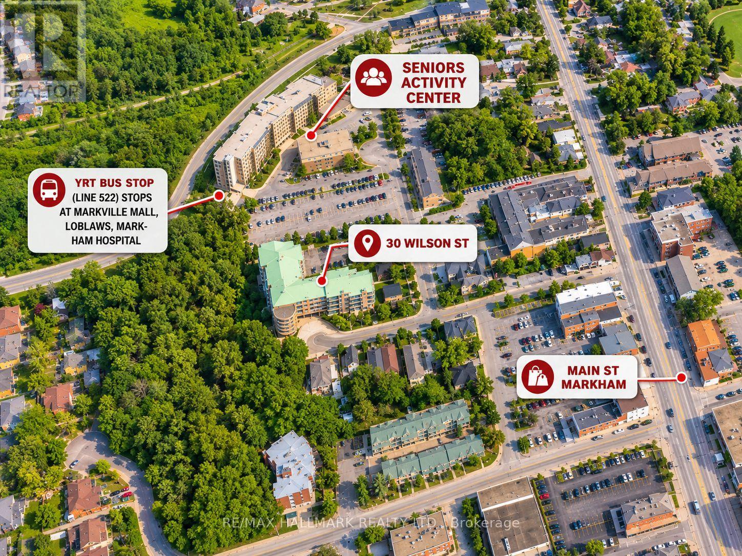 208 - 30 Wilson Street, Markham (Old Markham Village), Ontario  L3P 1N1 - Photo 2 - N13646536