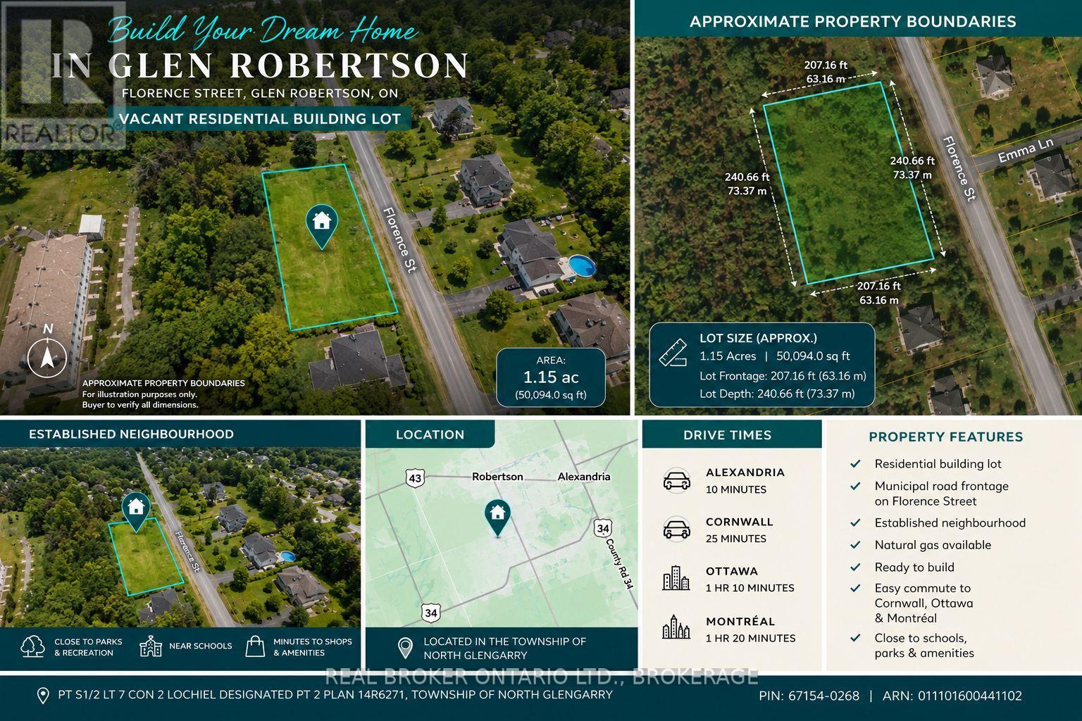 N/a Florence Street, North Glengarry, Ontario  K0B 1H0 - Photo 2 - X13646956