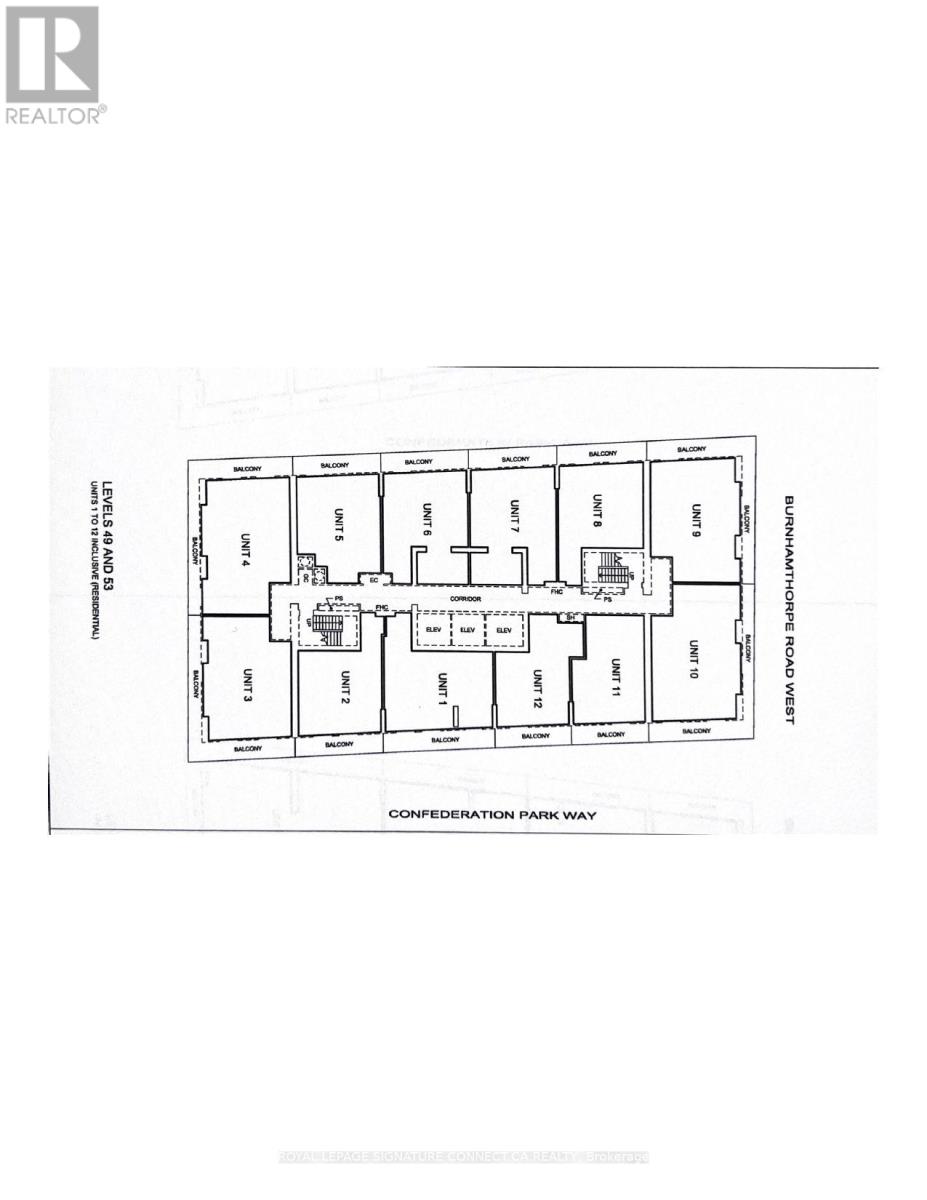 4911 - 3900 Confederation Parkway, Mississauga, Ontario  L5B 0M3 - Photo 2 - W13646876