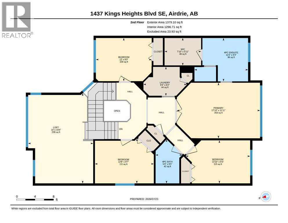 1437 Kings Heights Boulevard SE, Airdrie, Alberta  T4A 0A1 - Photo 49 - A2331844