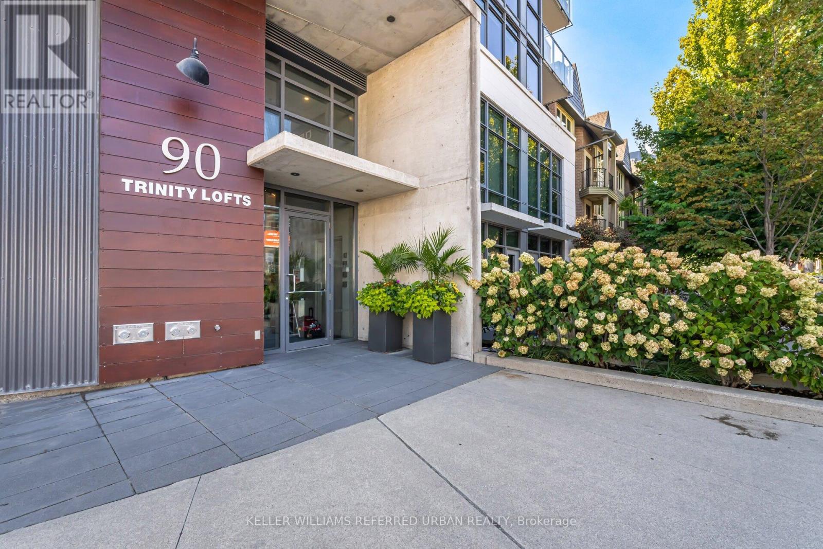 607 - 90 TRINITY STREET, Toronto, Ontario