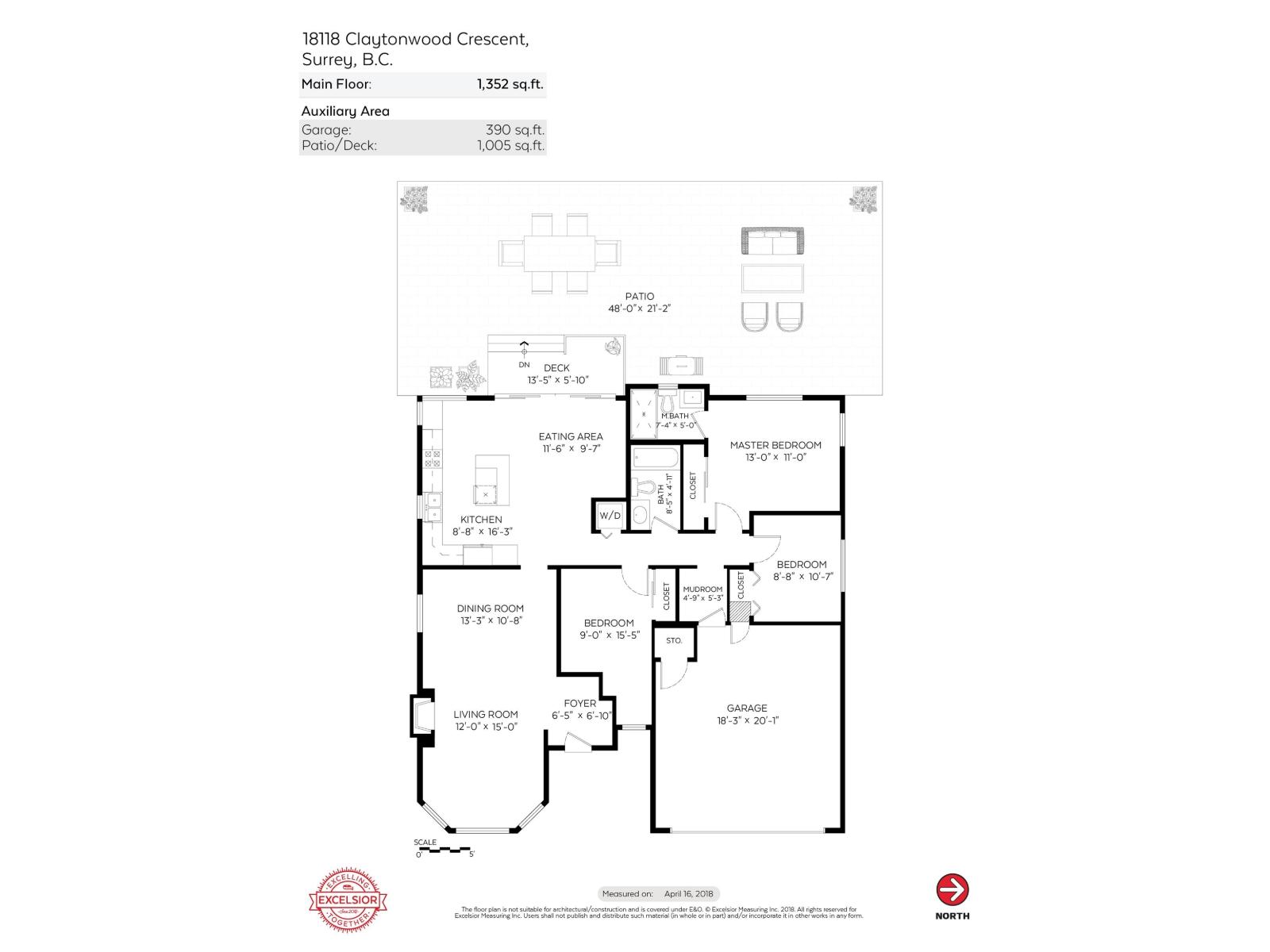 18118 Claytonwood Crescent, Surrey, British Columbia  V3S 7T5 - Photo 21 - R3150366