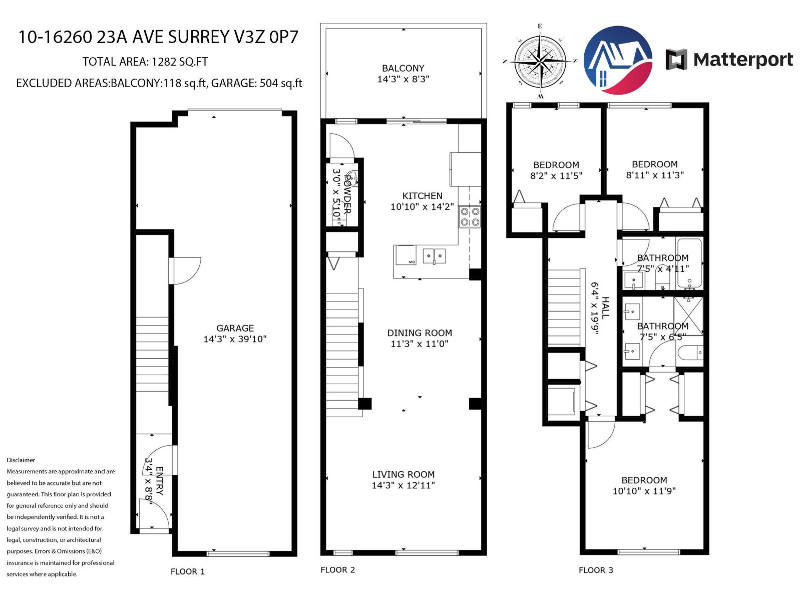 10 16260 23a Avenue, Surrey, British Columbia  V3Z 0P7 - Photo 8 - R3153474