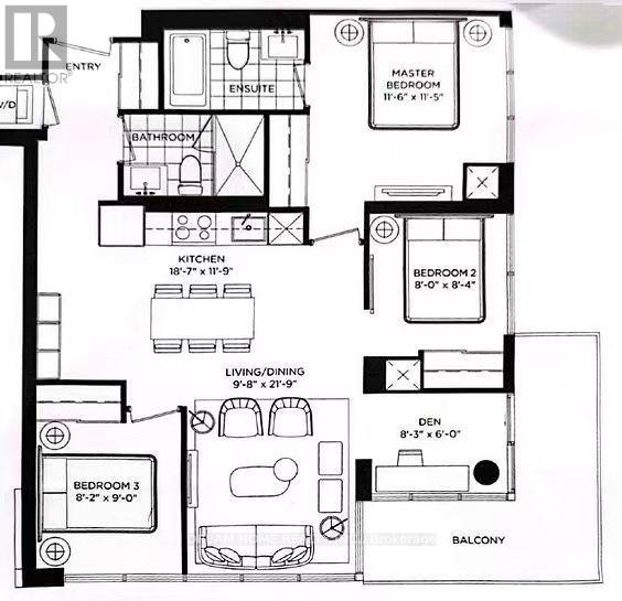 1213 - 4010 Eglinton Avenue W, Toronto, Ontario  M9A 0G5 - Photo 3 - W13648476