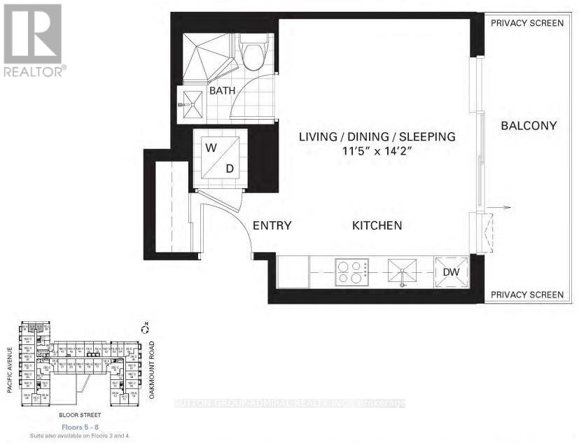 636 - 1830 Bloor Street W, Toronto, Ontario  M6P 3K6 - Photo 14 - W13648768