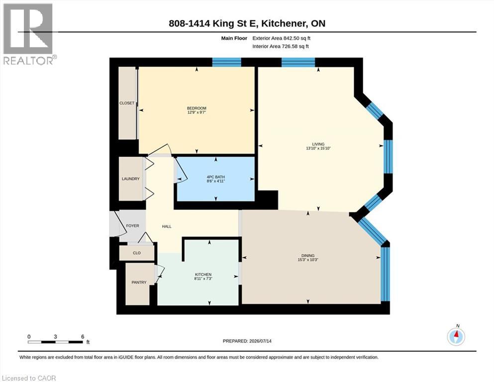 1414 E King Street E Unit# 808, Kitchener, Ontario  N2G 4T8 - Photo 47 - 40848571