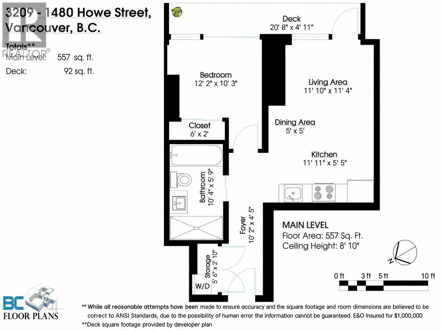 3209 1480 Howe Street, Vancouver, British Columbia  V6Z 0G5 - Photo 18 - R3147689