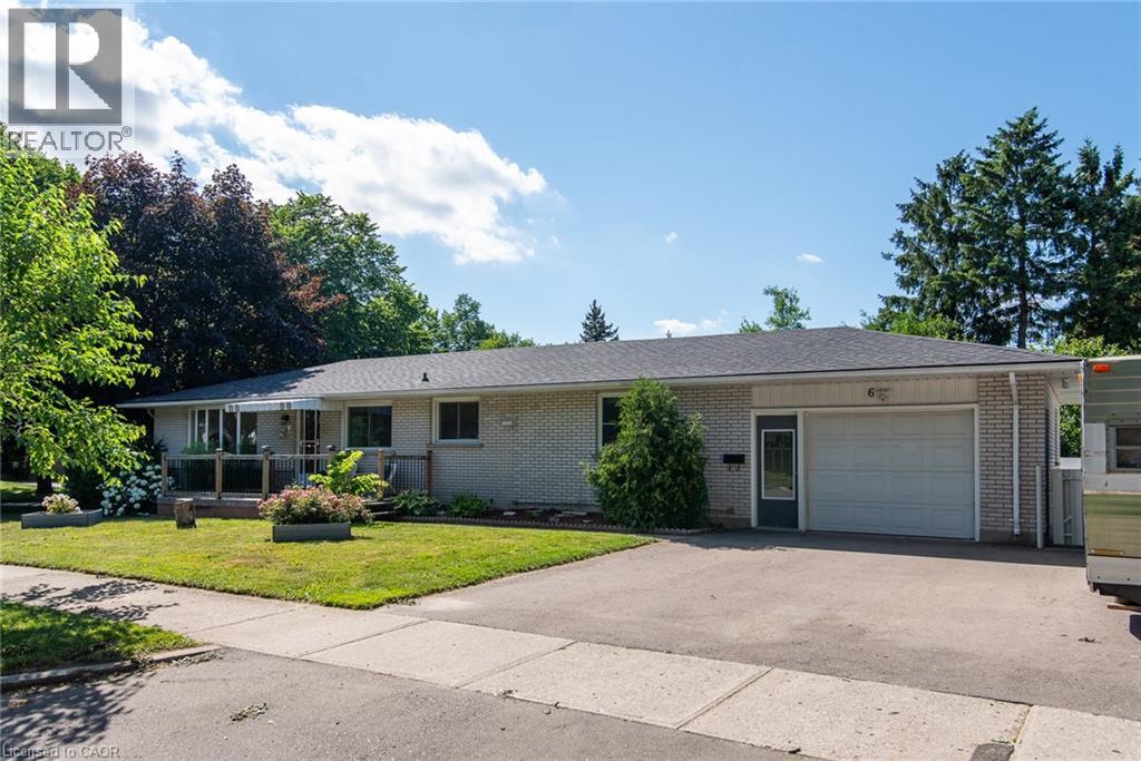 6 STRATHCONA Crescent, Kitchener, Ontario