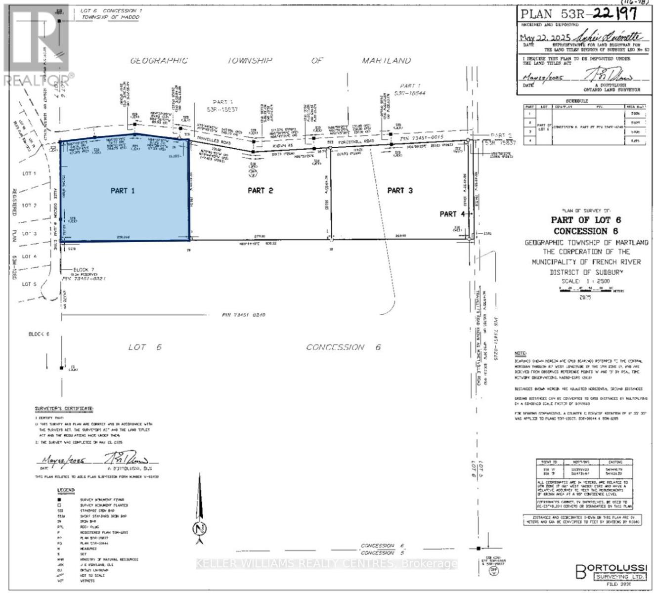 PART 1, PLAN 53R-22197 - 477 MONETVILLE ROAD, French River, Ontario