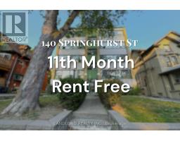1 - 140 SPRINGHURST AVENUE, Toronto, Ontario