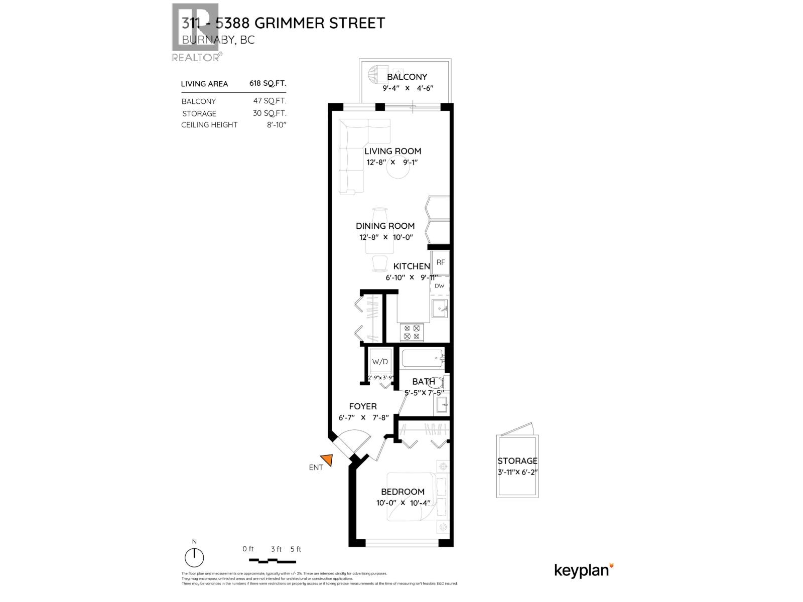 311 5388 Grimmer Street, Burnaby, British Columbia  V5H 0B9 - Photo 9 - R3110283