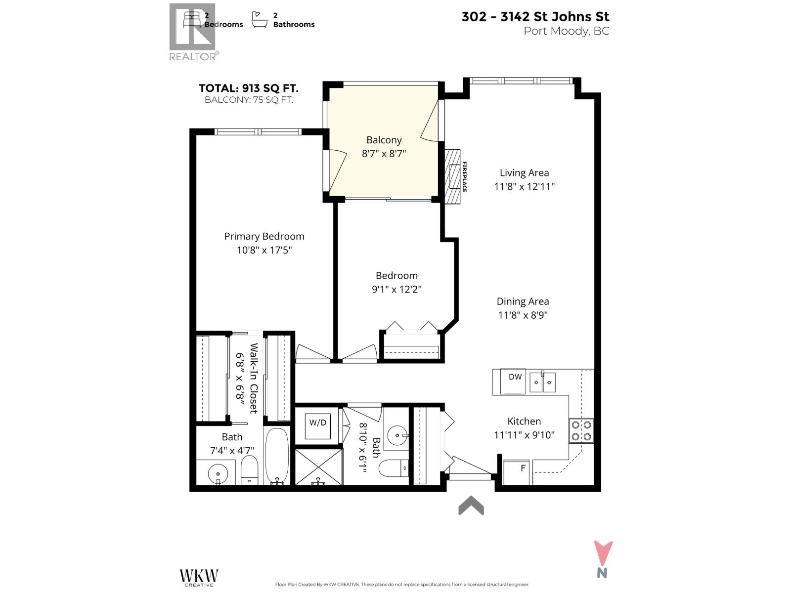 302 3142 St Johns Street, Port Moody, British Columbia V3H 5E5 - Photo 3 - R3153787