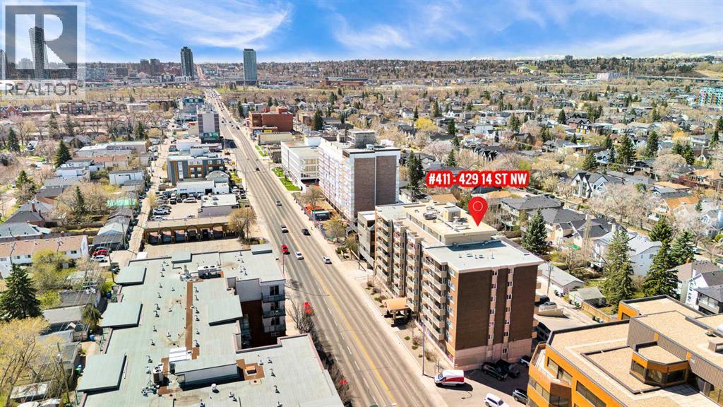 411, 429 14 Street NW, Calgary, Alberta  T2N 2A3 - Photo 39 - A2333718