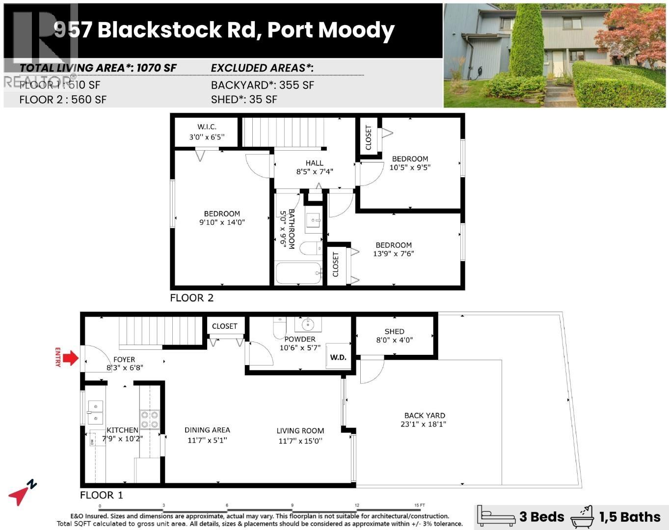 957 Blackstock Road, Port Moody, British Columbia  V3H 3S3 - Photo 2 - R3153602