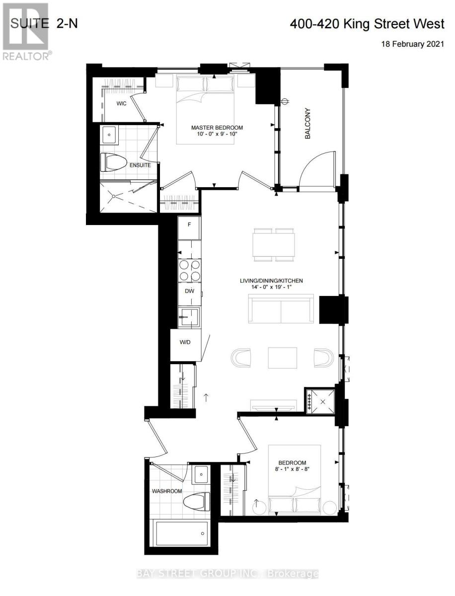 2206 - 400 King Street W, Toronto, Ontario  M5V 0X8 - Photo 16 - C13653476
