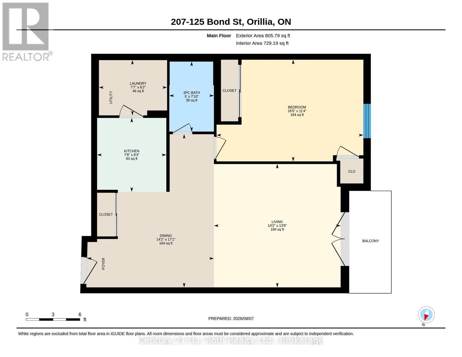 207 - 125 Bond Street, Orillia, Ontario  L3V 1J7 - Photo 20 - S13651858