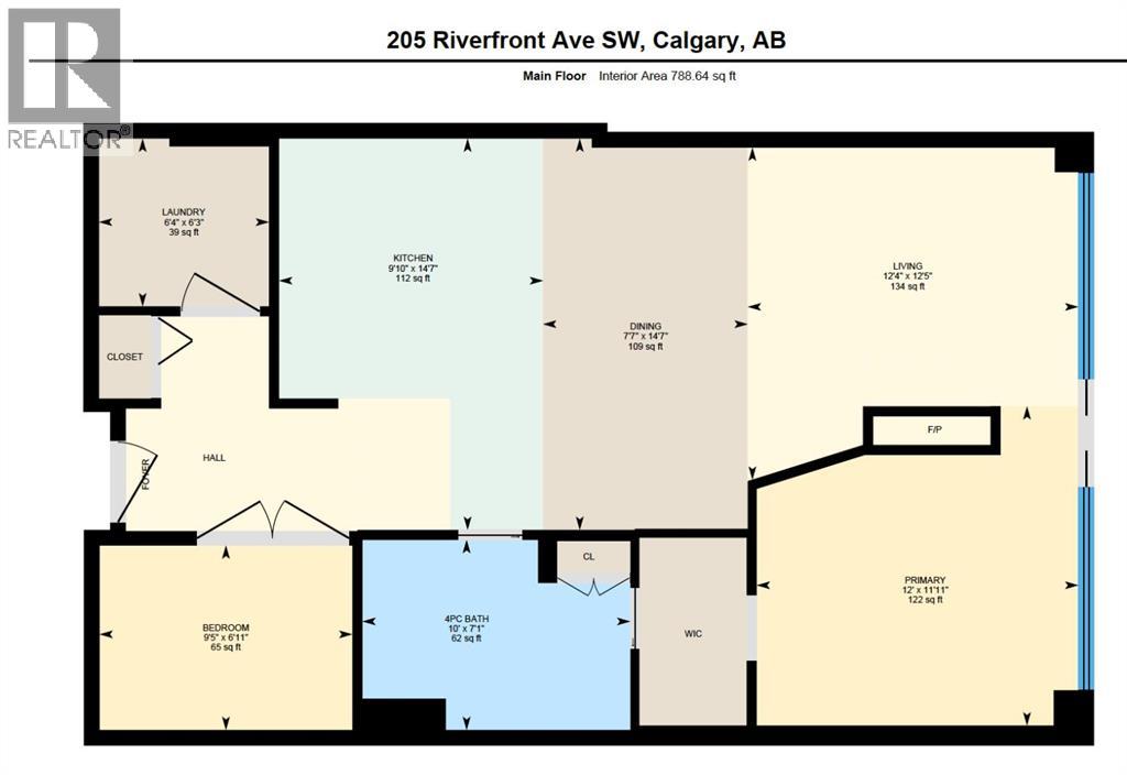 604, 205 Riverfront Avenue SW, Calgary, Alberta  t2p 5k4 - Photo 38 - A2335934