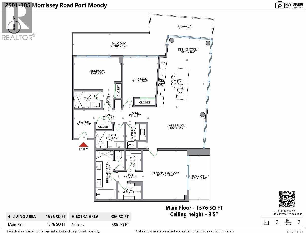 2501 305 Morrissey Road, Port Moody, British Columbia  V3H 0M3 - Photo 3 - R3147433