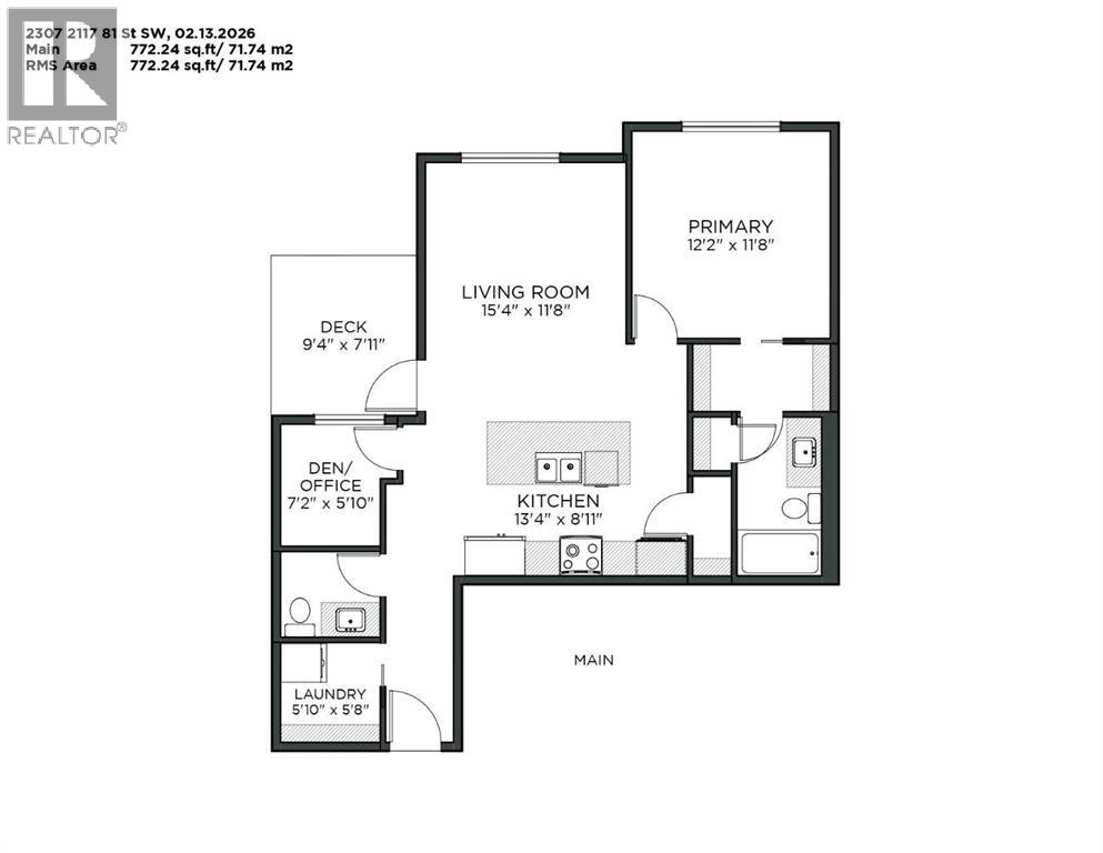 2307, 2117 81 Street SW, Calgary, Alberta  T2H 6H5 - Photo 22 - A2286599