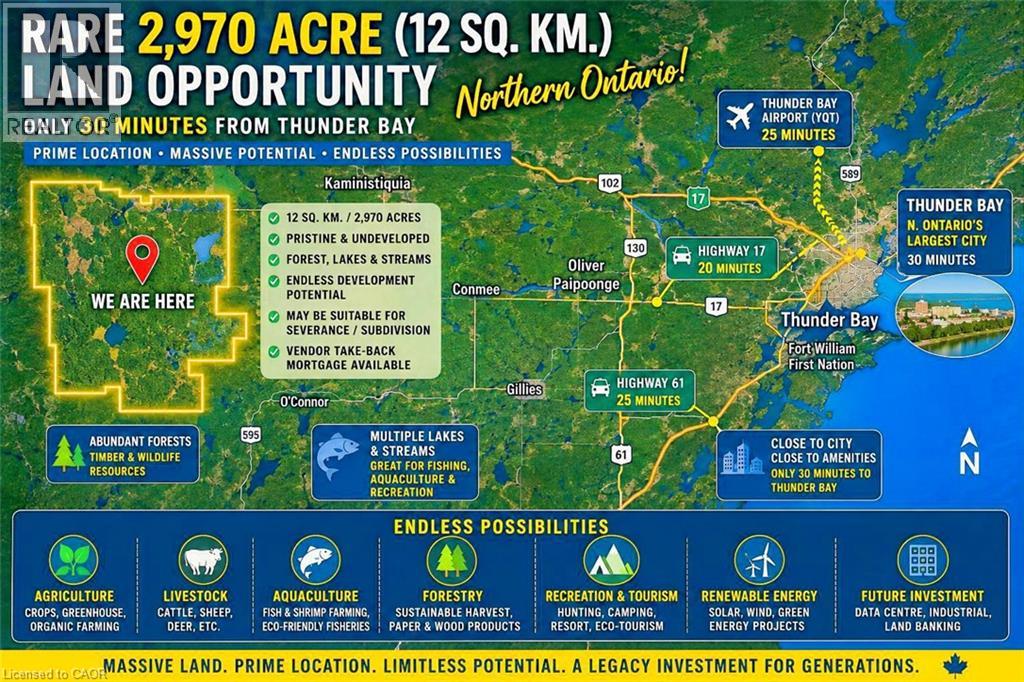 LOT 8 HOLLAND Road, Thunder Bay, Ontario