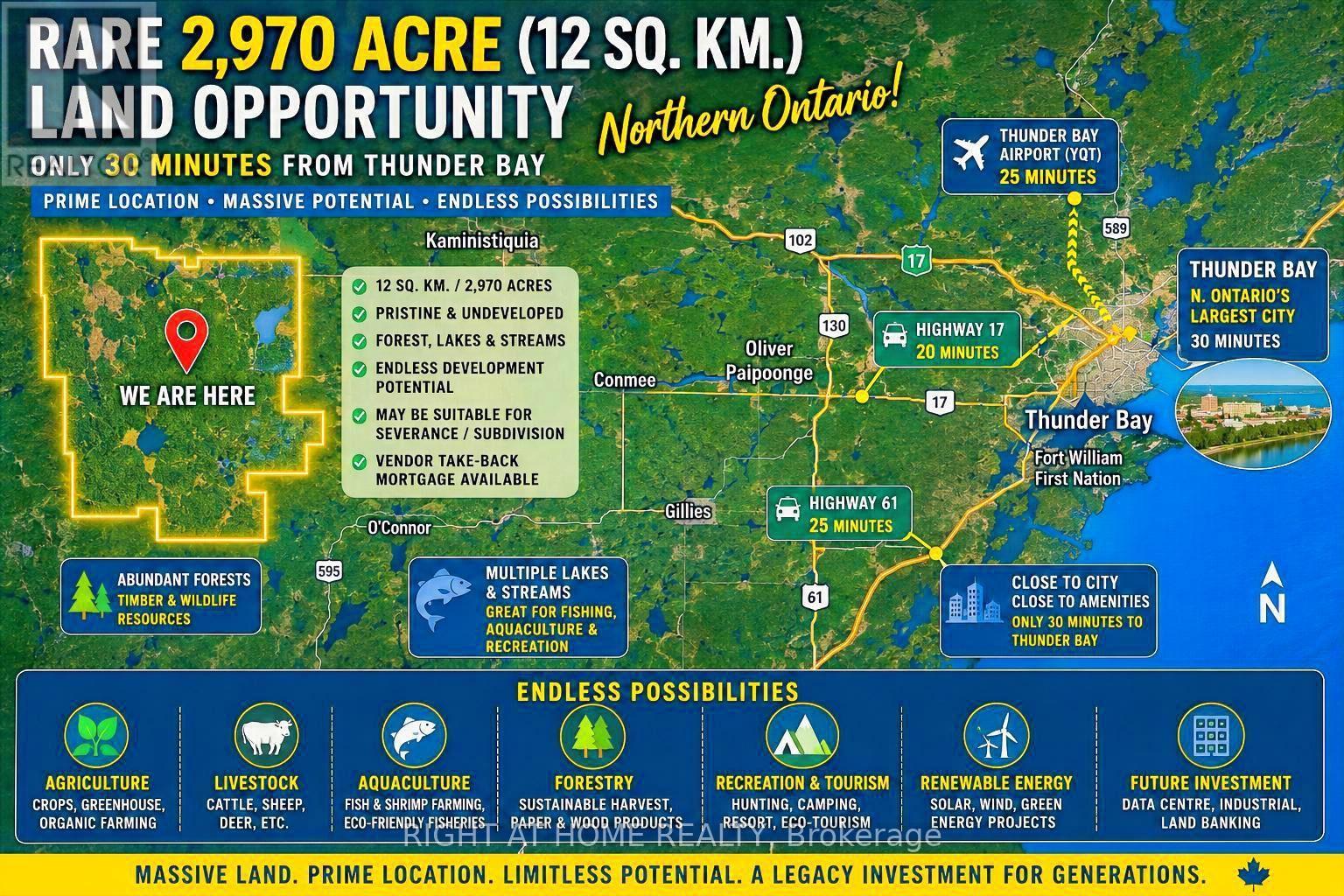 LOT 8 HOLLAND ROAD, Conmee, Ontario