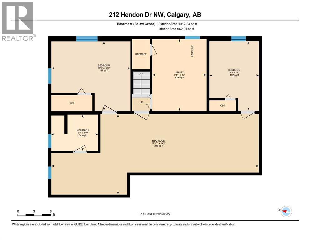 212 Hendon Drive NW, Calgary, Alberta  T2K 1Z2 - Photo 32 - A2327802
