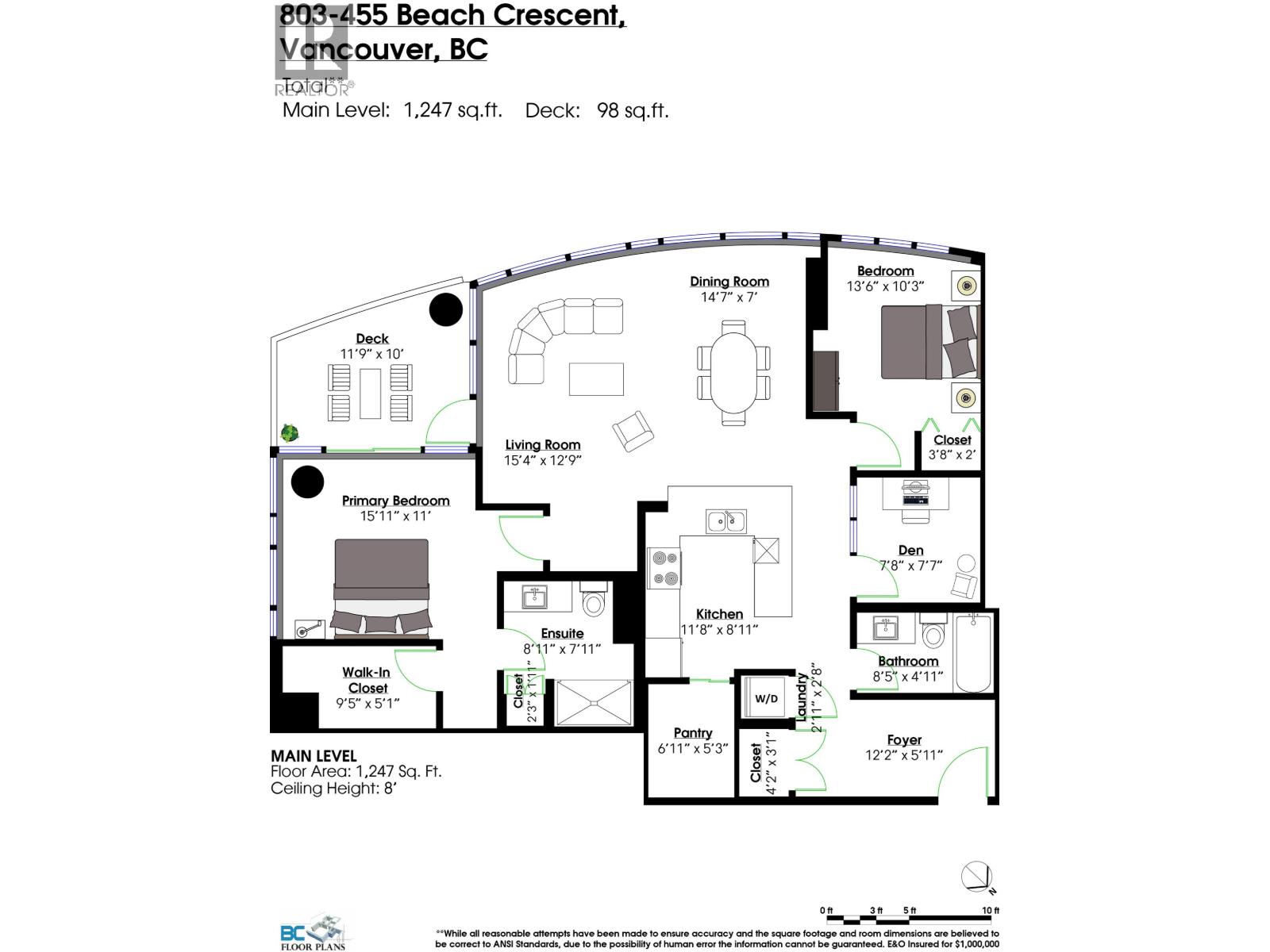 803 455 Beach Crescent, Vancouver, British Columbia  V6Z 3E5 - Photo 34 - R3125092