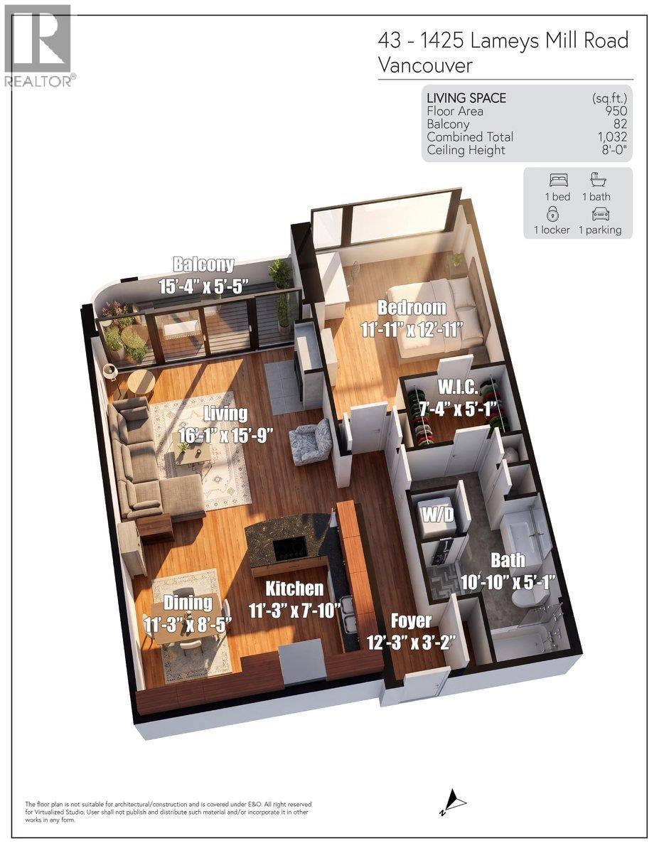 43 1425 Lamey's Mill Road, Vancouver, British Columbia V6H 3W2 - Photo 40 - R3154060