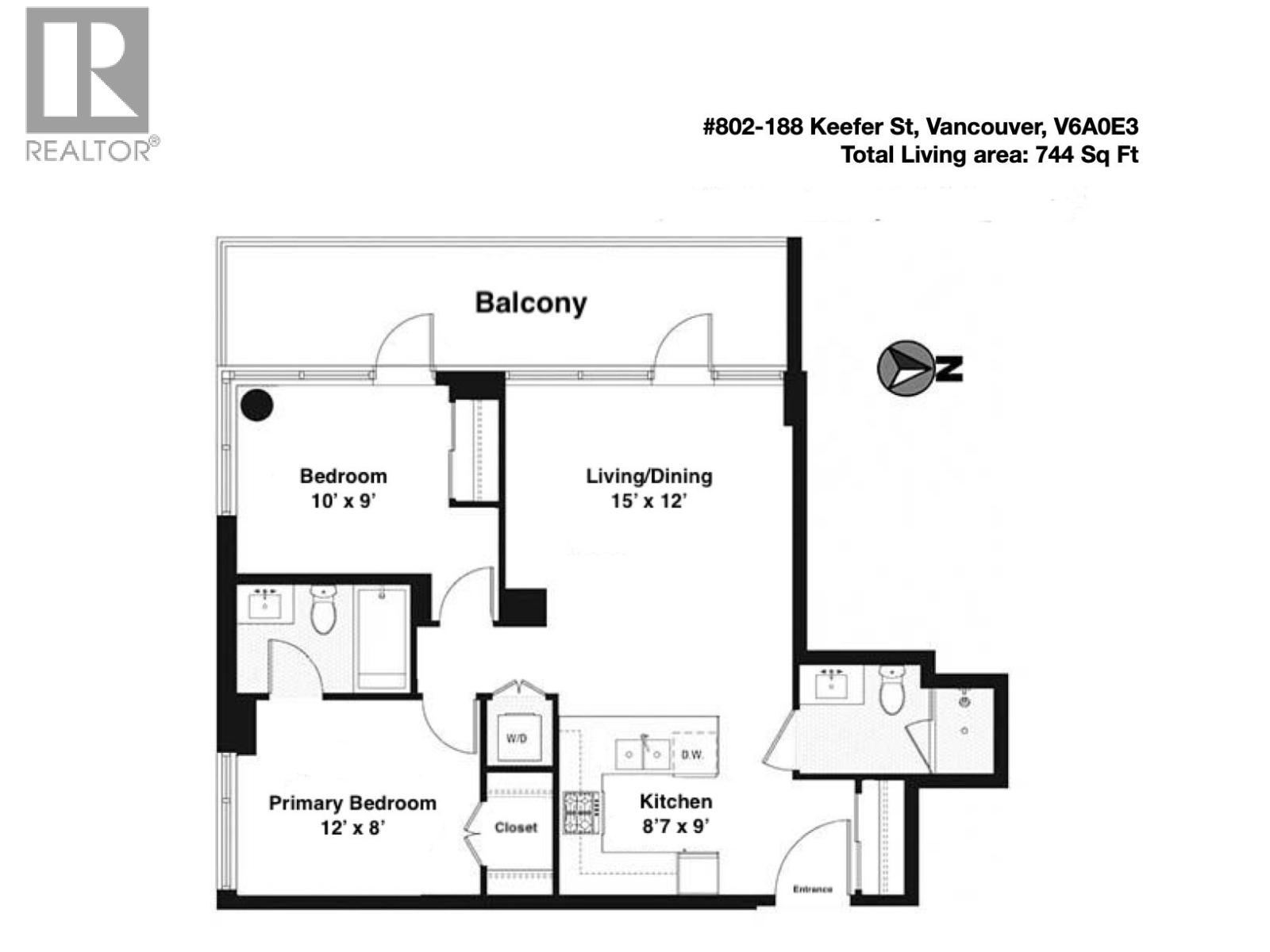 802 188 Keefer Street, Vancouver, British Columbia  V6A 0E3 - Photo 23 - R3110301