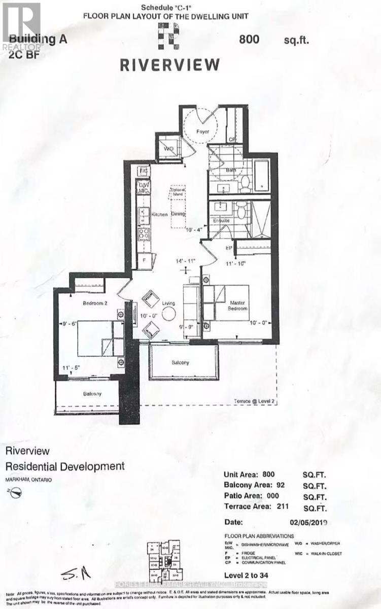 2706 - 8 Water Walk Drive, Markham, Ontario  L3R 6L4 - Photo 19 - N13658414