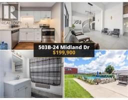 24 MIDLAND Drive Unit# 503B, Kitchener, Ontario