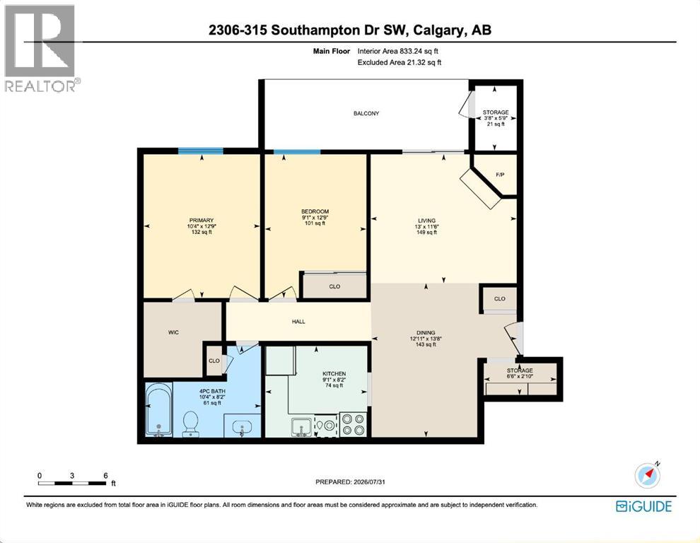 2306, 315 Southampton Drive SW, Calgary, Alberta  T2Z 2S2 - Photo 2 - A2334076