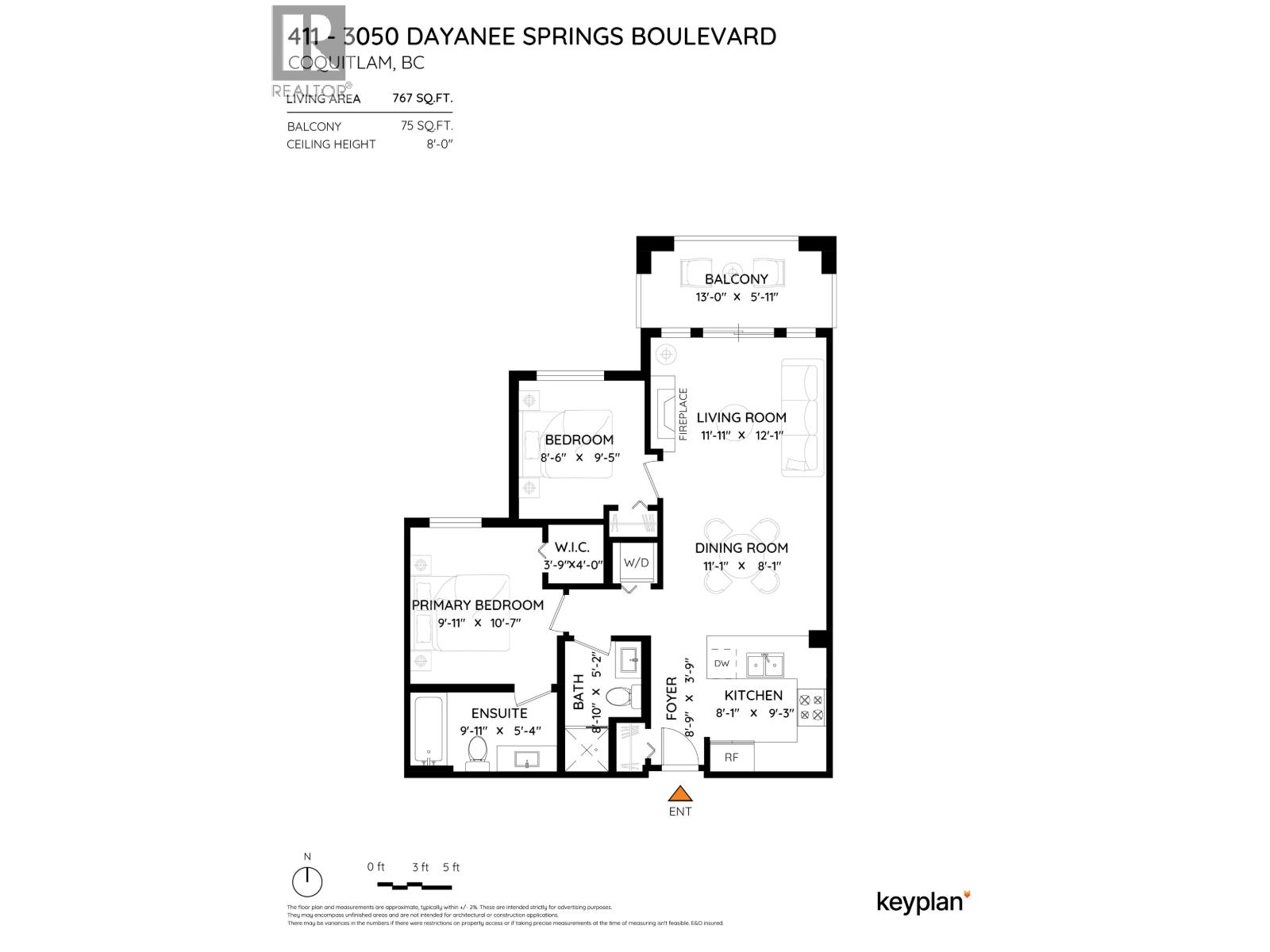 411 3050 Dayanee Springs Boulevard, Coquitlam, British Columbia  V3E 0A2 - Photo 40 - R3154320